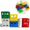 Beer Crate Style Battery Stackable Storage Basket DIY Batteries Display Case  AA Battery