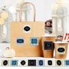 500Pcs 3.8cm EID Mubarak Stickers Gift Bag Candy Box Seal Labels 2025 Ramadan Islamic Muslim Party DIY Decoration Paper Sticker