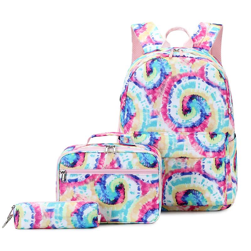 Li Shen 3-Piece Waterproof Student Backpack Set