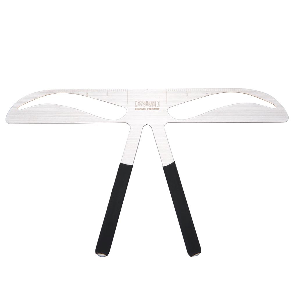 Tattoo Eyebrow Ruler Eyebrow Measure Balance Extension Ruler Shape Stencil 6#