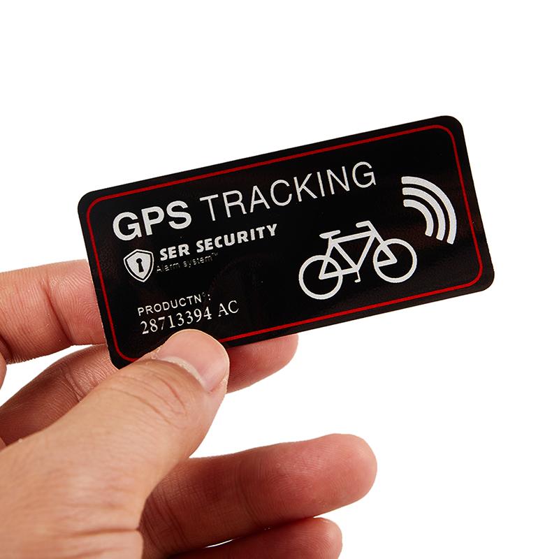 Наклейка с сигнализацией GPS-слежения, светоотражающая предупреждающая наклейка для мотоцикла, велосипеда, противоугонная наклейка