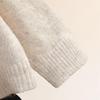 Women's Embroidered Wool-Blend Tie-Knit Sweater