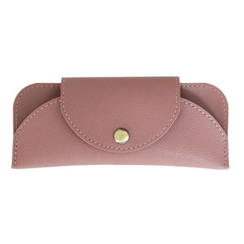 With Lanyard Sunglasses Pouch PU Leather SunGlasses Holder  Eyewear Accessories