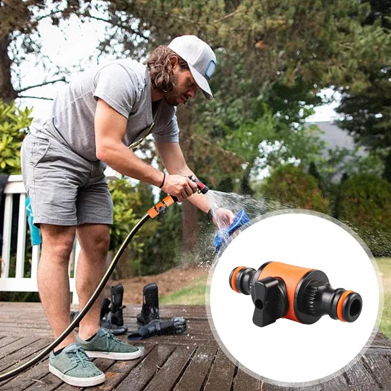 Water Hose Connector Water Hose Fittings Hose Adapter Replacement Shut off Valve Garden Hose Connectors Quick Connector Water