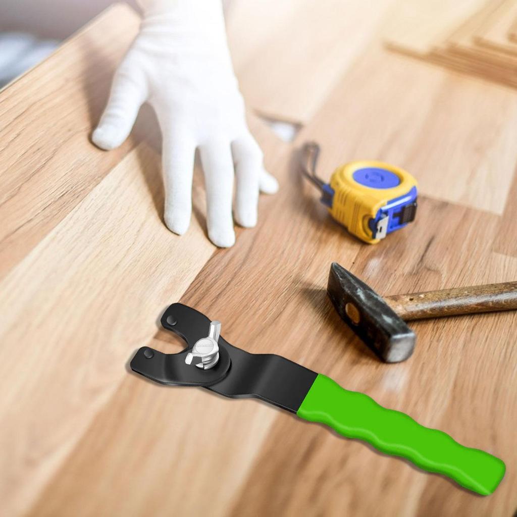 Angle Grinder Wrench Ergonomic Handle Spanner Angle Grinder Machine Pin Wrench For Men Dad Mixing Saw Equipment Home Garage