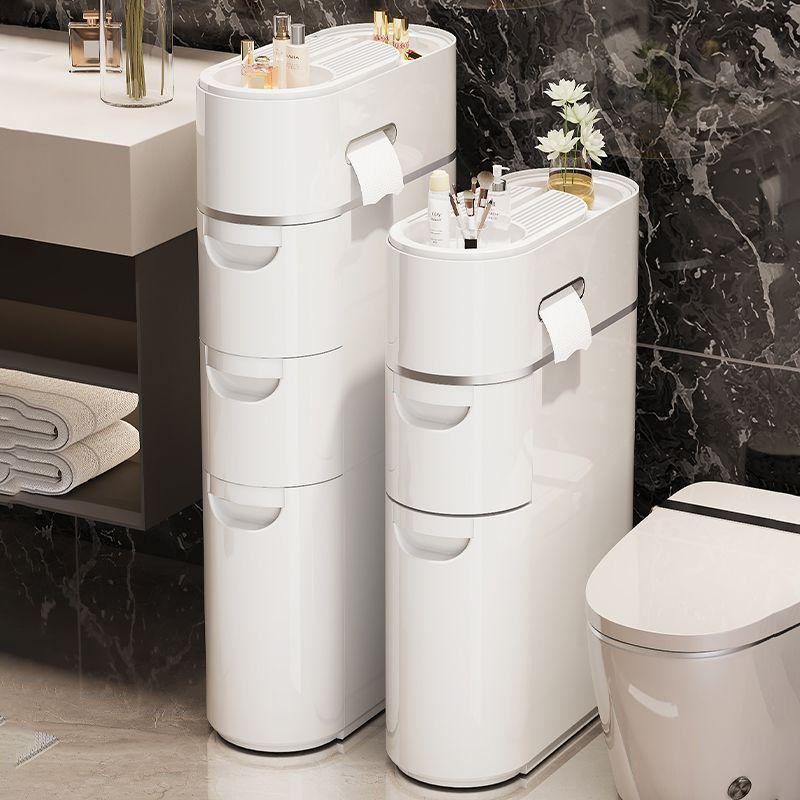 Multi-Layer Bathroom Crevice Storage Cabinet - No Installation Required