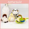 Small Bird Plush Toy Sparrow Parrot Cute Realistic Animal Stuffed Doll For Kids Gift