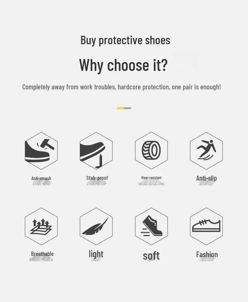 Men's Winter Safety Work Shoes: Waterproof, Anti-Smash, Anti-Puncture, Wear-Resistant, Anti-Slip, Lightweight Protective Footwear