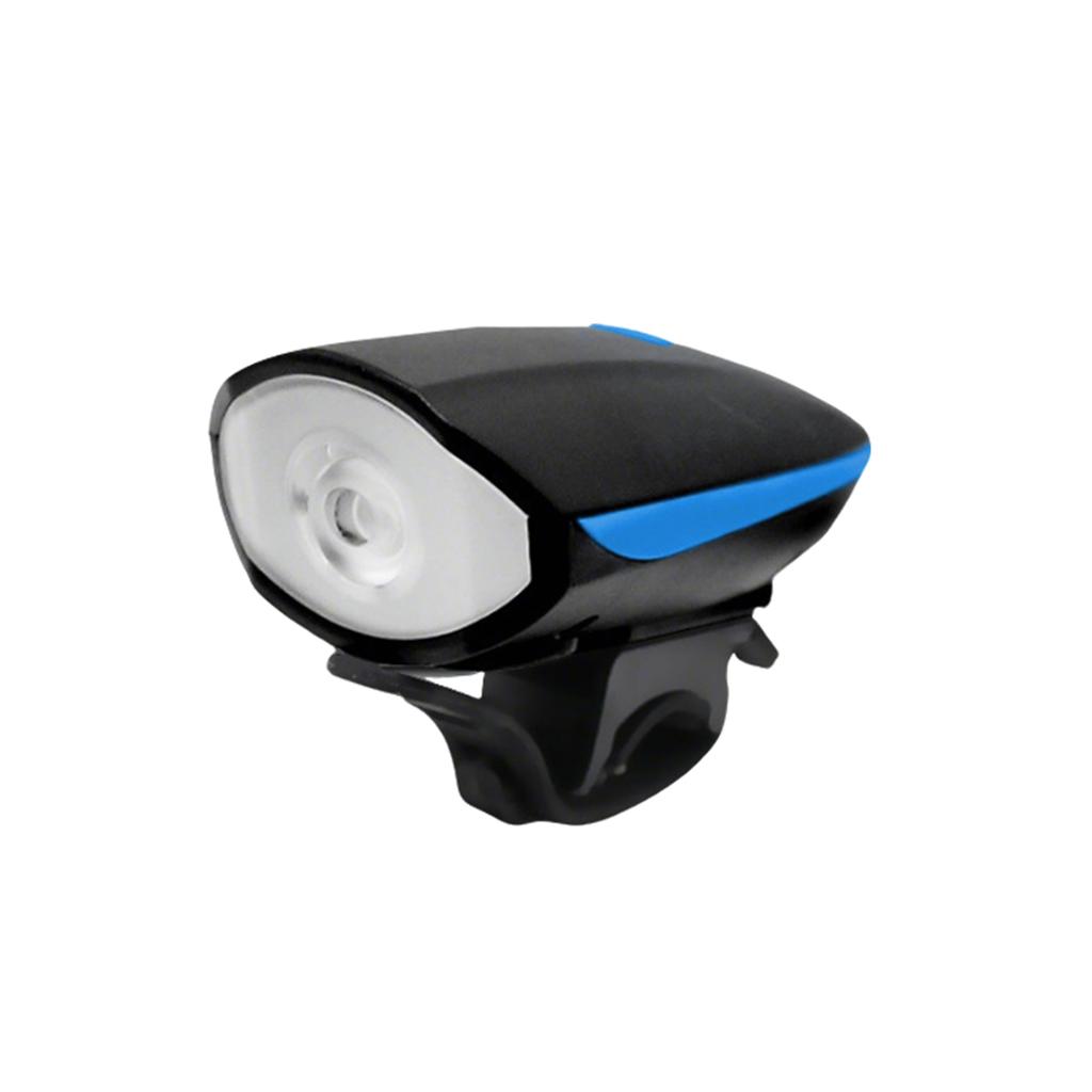 Rechargeable Bike Light With Horn Set, Front Light With Bell For Kids And Scooters, 2 Sound Modes And 3 Lighting Modes