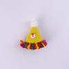 Colorful Tassel Pet Bib Set: Birthday Triangle Scarf for Cats & Dogs
