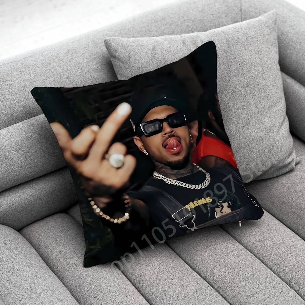 C-Chris B-Brown Breezy Throw Pillow Case For 55x55cm 40x40cm 45x45cm 50x50cm 30x30cm Square Office Pillowship Cover
