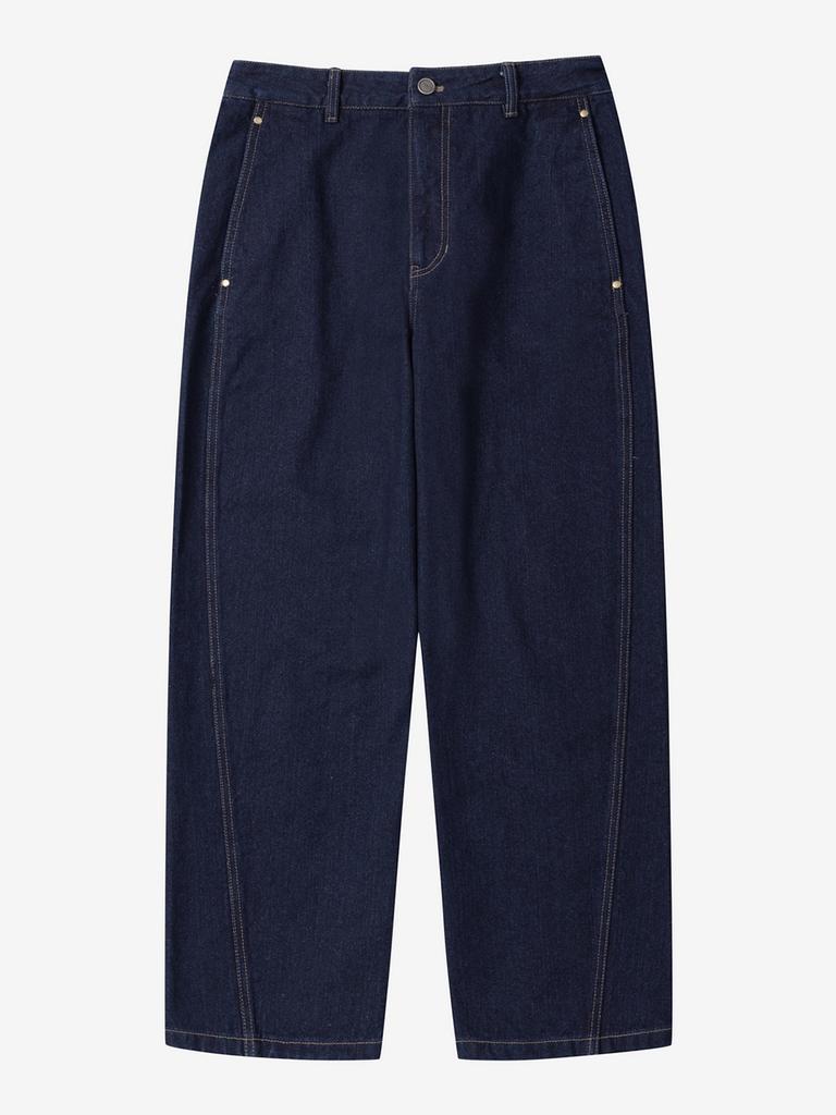 LUVM Denim Pants For Men_Navy