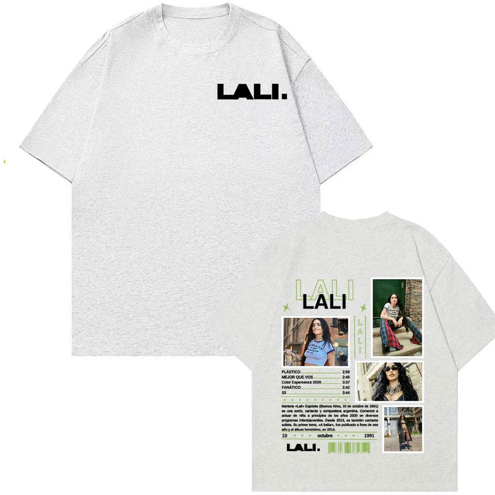 2025 Summer Singer Larry Esposito Album Tour Cover Tshirt Men Harajuku High Street Tshirt Fashion 100 Cotton Tshirt