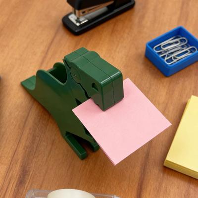 3D Dinosaurier Sticker Notizhalter Schreibtisch Memo Organizer mit Stifthalter Lustiger Schreibtisch Notizzettelspender für Büro Schulzubehör