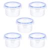 Plastic Food Storage Jar Ideal For Fruits Salads Nut Easy To Identify Contents
