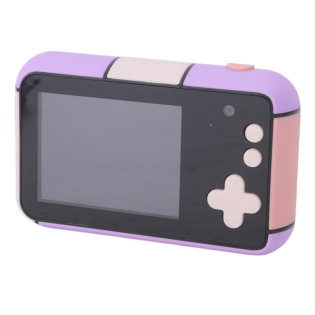 Kids Camera 2.4 Inch Screen Double Lens 48MP HD Digital Camera with Flash Filters for Toy Present