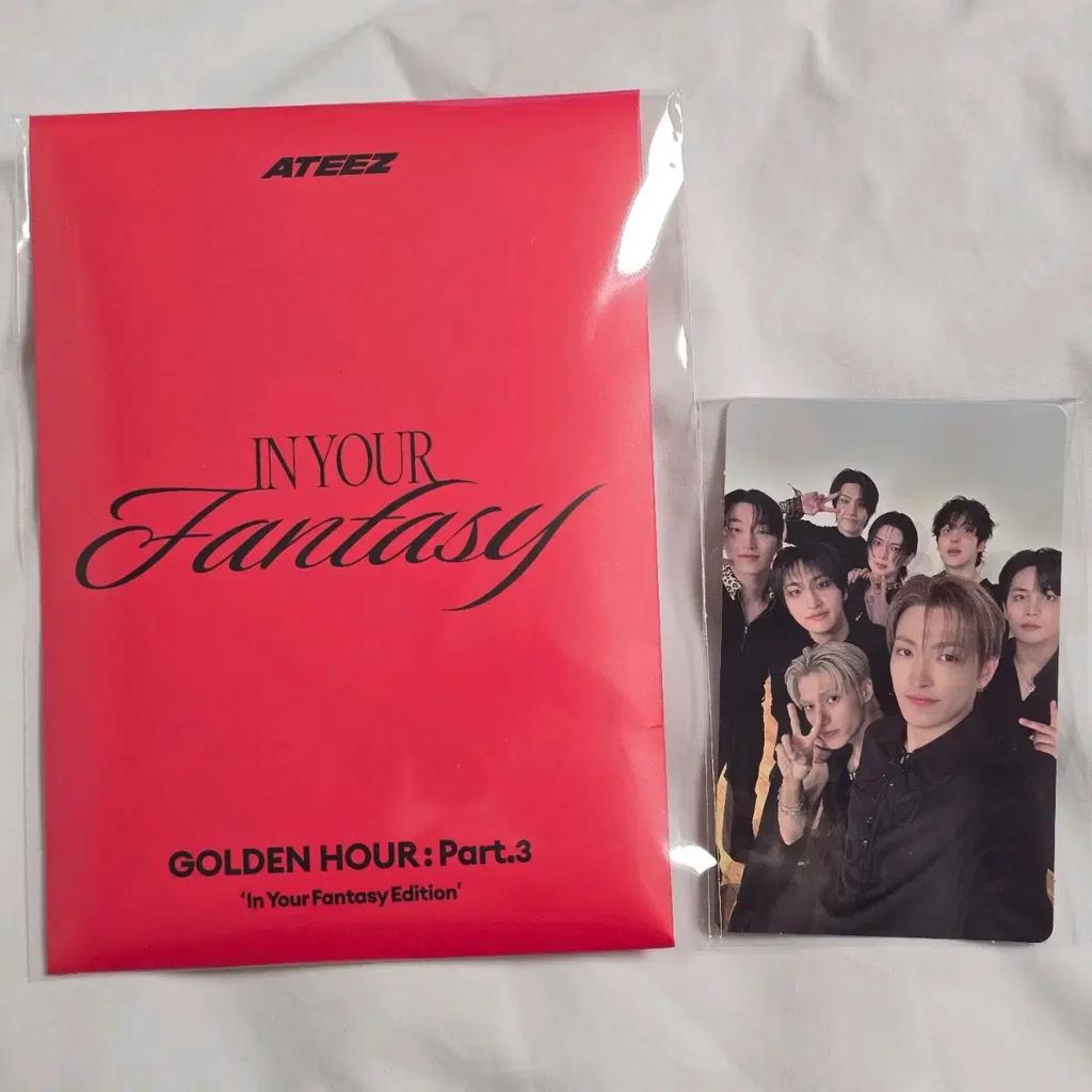 Ateez Photocard Group Album In Your Fantasy Our Inyourfantasy