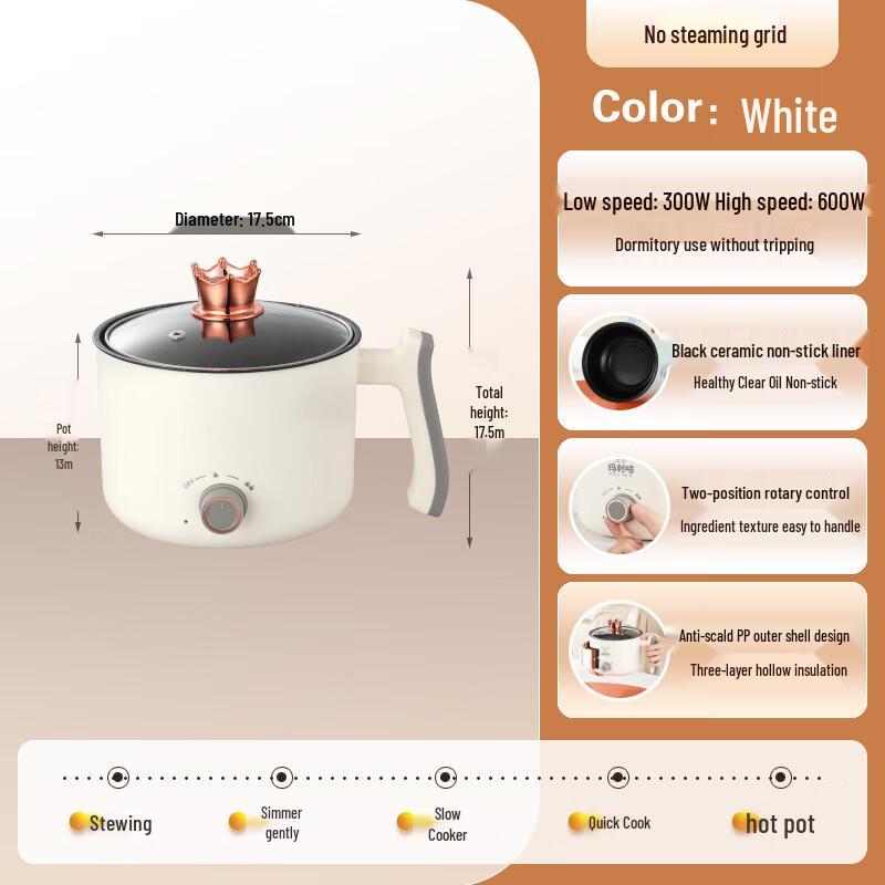 HUIHUADU 2.0L Electric Multi-Cooker