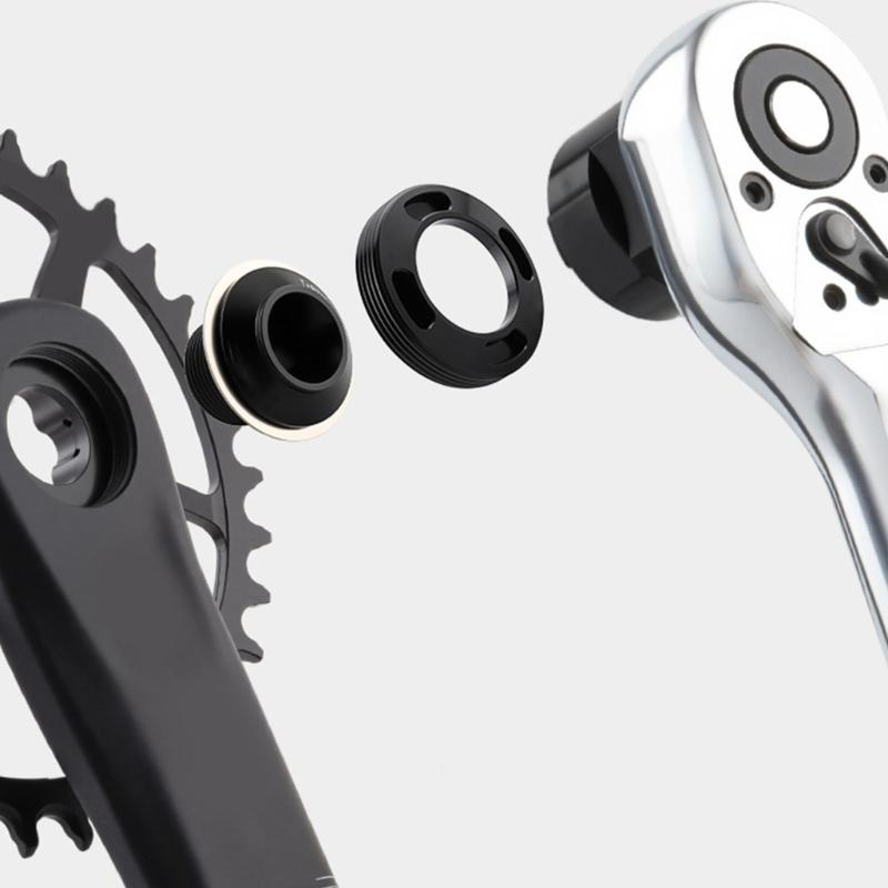 Bicycles Crankset Cover Bolt Screw Dust Cap Cranks Arm Fixing Bolt Road Bicycles Part For Smooth Cycling Experience