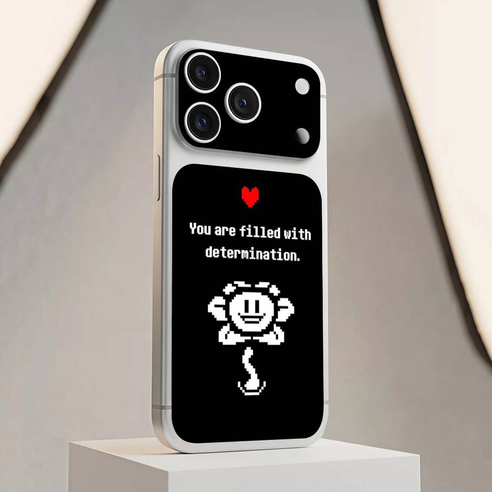 

U-Undertale Game Anti-Scratch Back Decal Protective Wrap Skin For IPhone 17 Pro 17 Pro Max iPhone 17 Pro