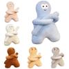 Cute Cartoon Mini People Plush Pillow Doll For Girls Soft And Comfortable