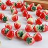 3D Resin Strawberry Jewelry Keychain & Photography Prop