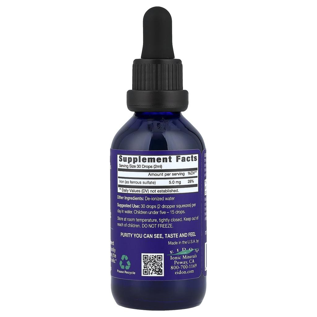Iron, Liquid Concentrate, 60 mL (2 Oz)