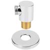 Shower Hose Connector, Household Copper Wall Shower Hose Connector Wall Elbow Bathroom Accessories G1/2in
