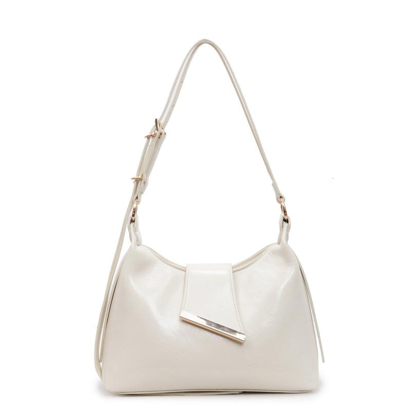 Simple and versatile bag women's large capacity 2025 new summer casual shoulder messenger bag dumpling bag