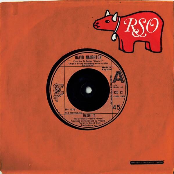 

7inch Record DAVID NAUGHTON - Makin It RSO32 RSO 1978 UK Soul/Funk Used