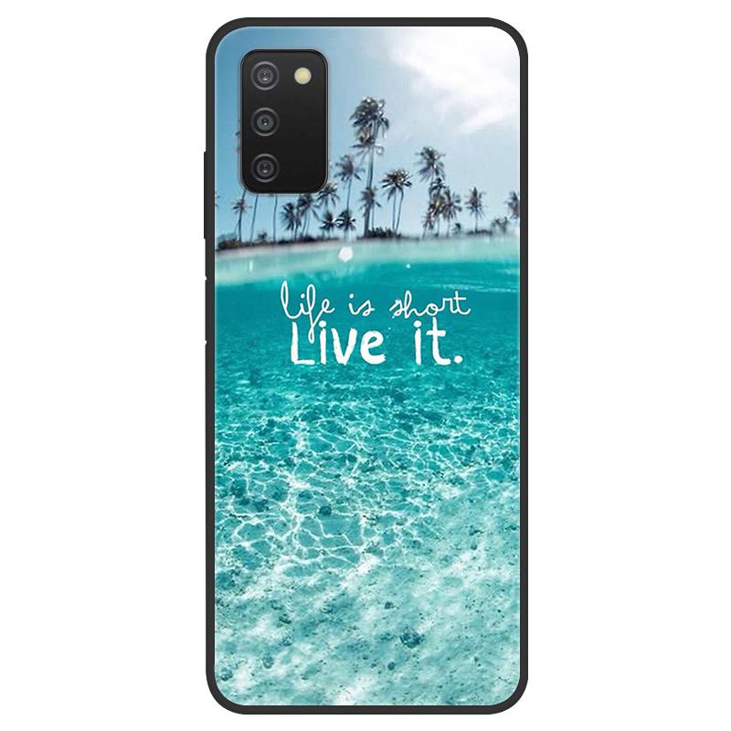 Covers For Samsung A03s Case A02S Cute Print Silicone Funda Soft Back Cases for Samsung Galaxy A02s A03s Case A 02s A03 s Bumper