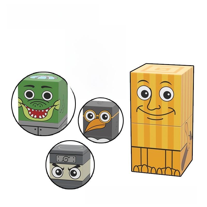 Tung Tungtung Sahur Magnetic Building Blocks Diy Assembly Toy Set Kids Gift