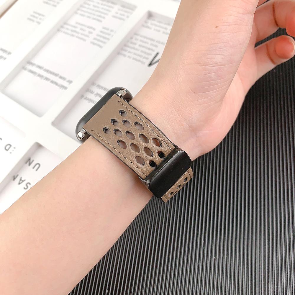 Silicone+Leather Strap For Apple Watch Ultra2 Band 49mm 45mm 41mm 40mm 44mm 42mm Magnetic Bracelet iWatch Series 9 8 7 SE 6 5 4 3