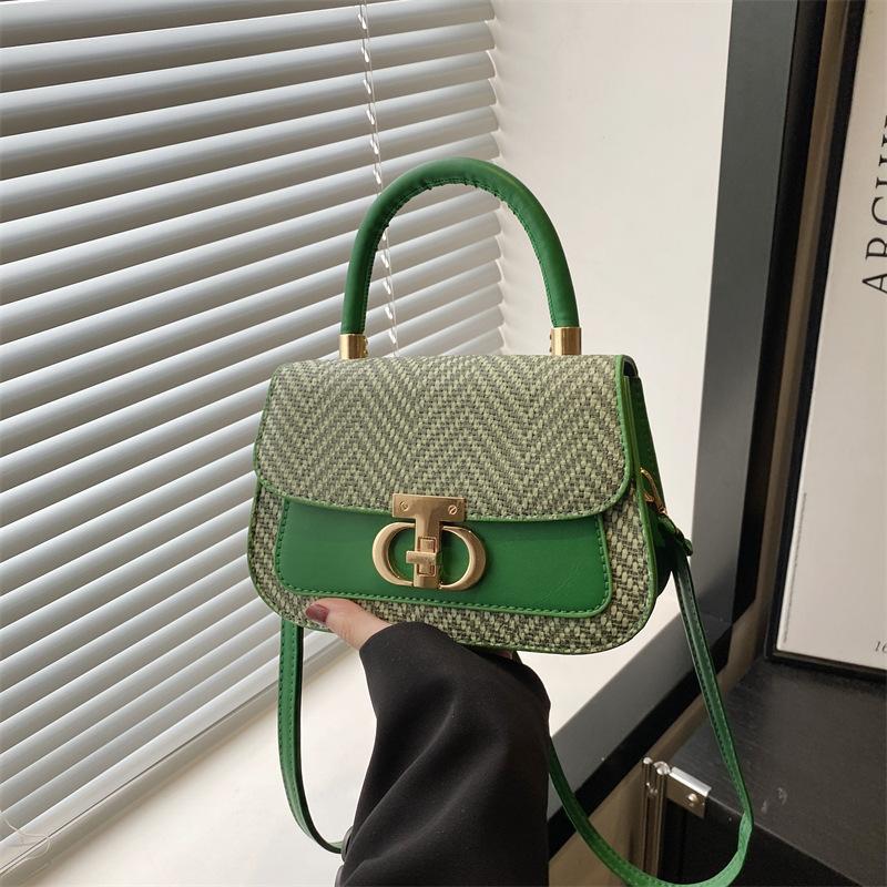 

Премиальный дизайн, легкая роскошь, женская сумка, весна и лето, новая, высокая ценность, на плечо, сумка-мессенджер зелёный