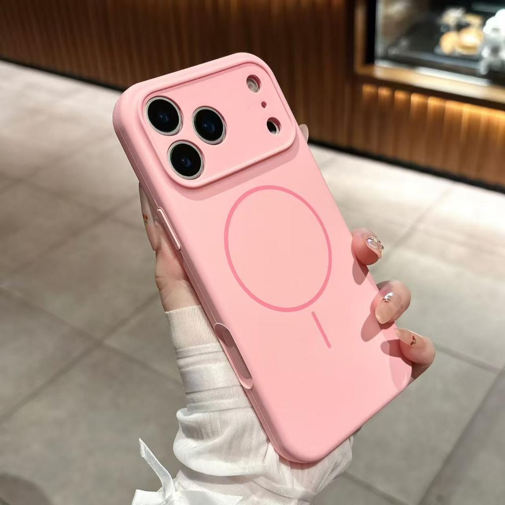 Płynne silikonowe etui na telefon dla Apple iPhone 17 Pro Max - Magsafe Odporne na upadki Kreatywne Pełne Pokrycie Etui Ochronne na iPhone