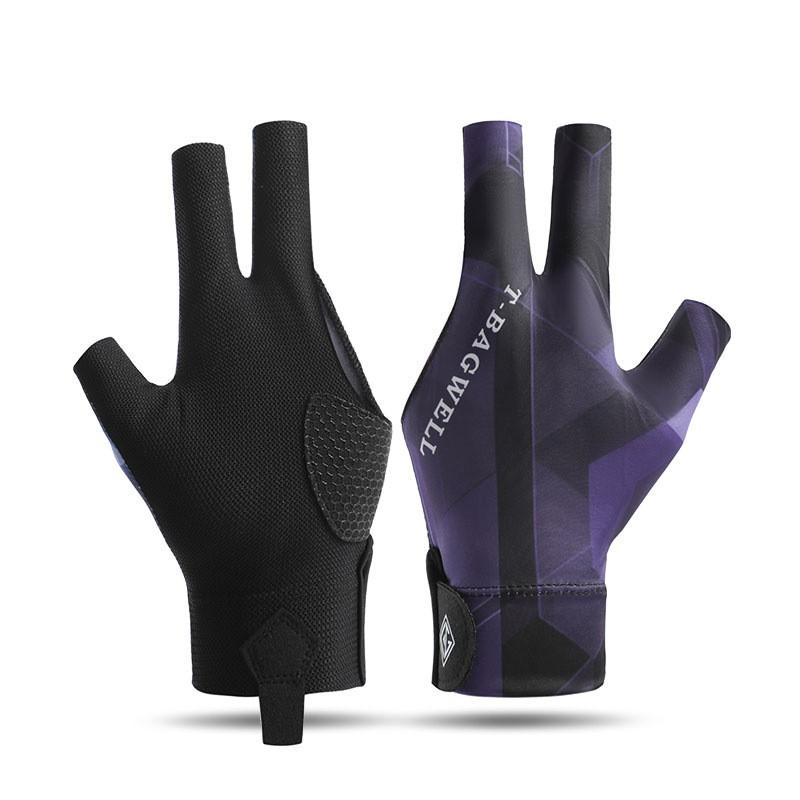 Snooker Billiards Glove Left Hand Half-Finger Anti-Slip Nylon Performance Pool Cue Control
