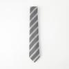 [Comme Ca Ism] Textured Weave Regimental Stripe Necktie 47-06NK06-205 Gray F