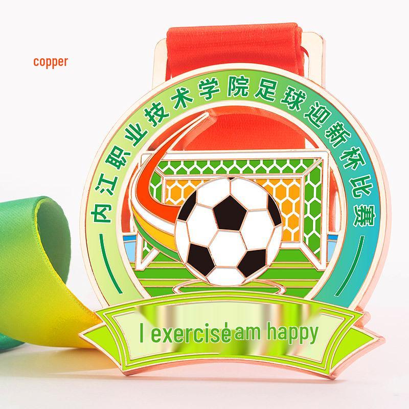 Custom Gold Medal for Children s Football Competition Champion