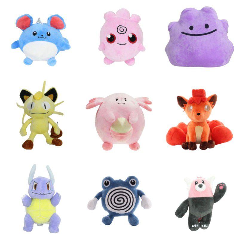 Plush 9in Pokémon Toy Stuffed Animal Doll Kids Xmas Birthday Gift Decor Home