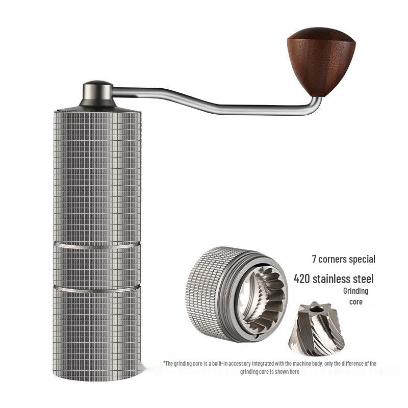 R Series Italian Manual Coffee Grinder: Hand-Grind Machine for Home Brewing.