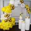 Yellow Theme Balloons Garland Yellow White Latex Ballon Arch Kit Wedding Anniversary Engagement Birthday Party Decoration Globos