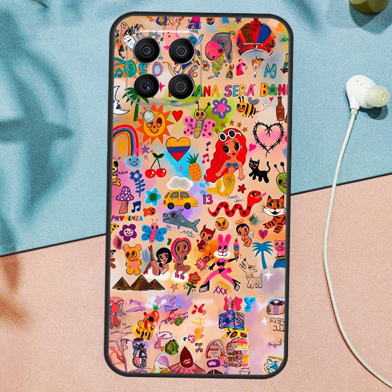 Karol G Case For Samsung Galaxy M15 M35 M55 M56 M36 M16 M31 M21 M13 M33 M53 M12 M32 M52 M14 M34 M54