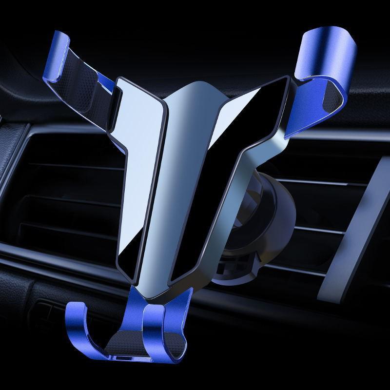 Universeller Auto-Handyhalter aus Aluminiumlegierung mit automatischer Verriegelung für Lüftungsschlitz