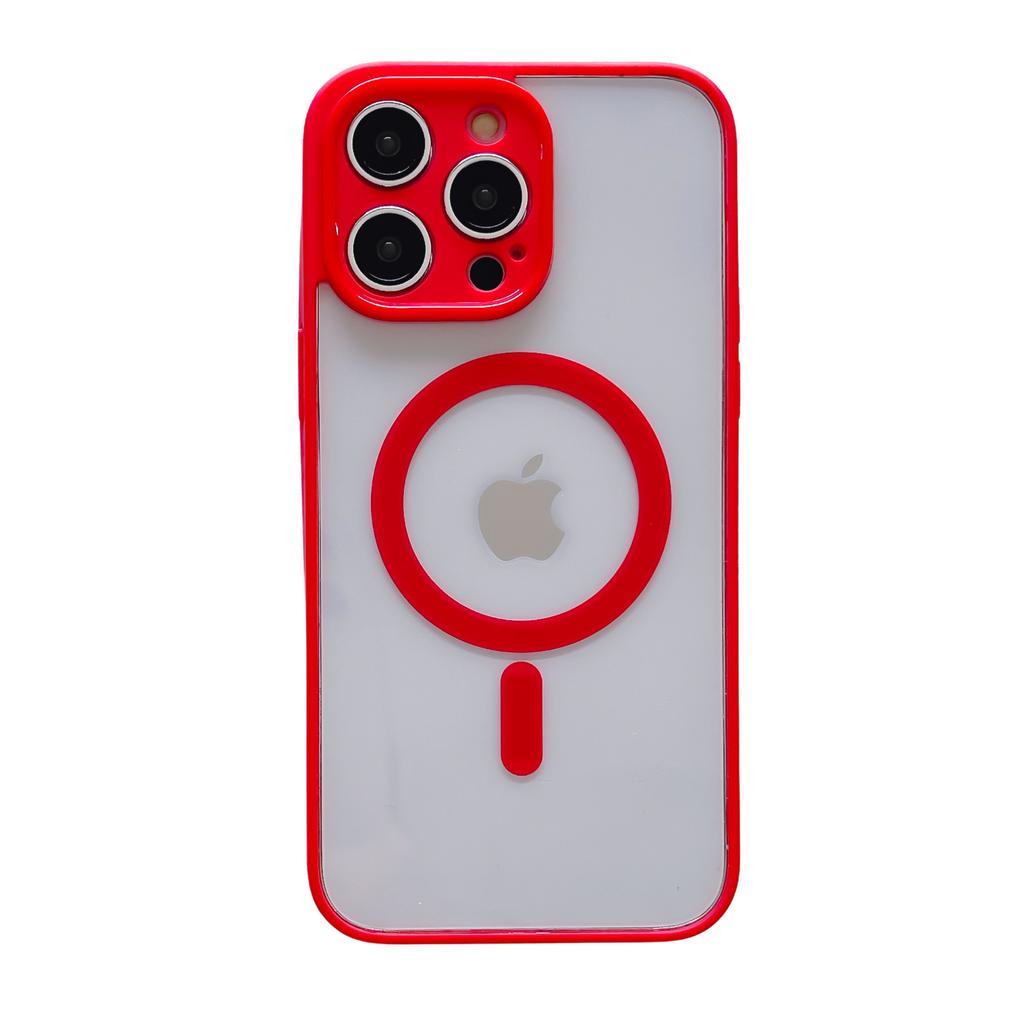 The IPhone16's Fine-hole Acrylic Frosted Case Is Suitable for The Apple 15 Magnetic Phone Case 14promax and Is Shock-resistant