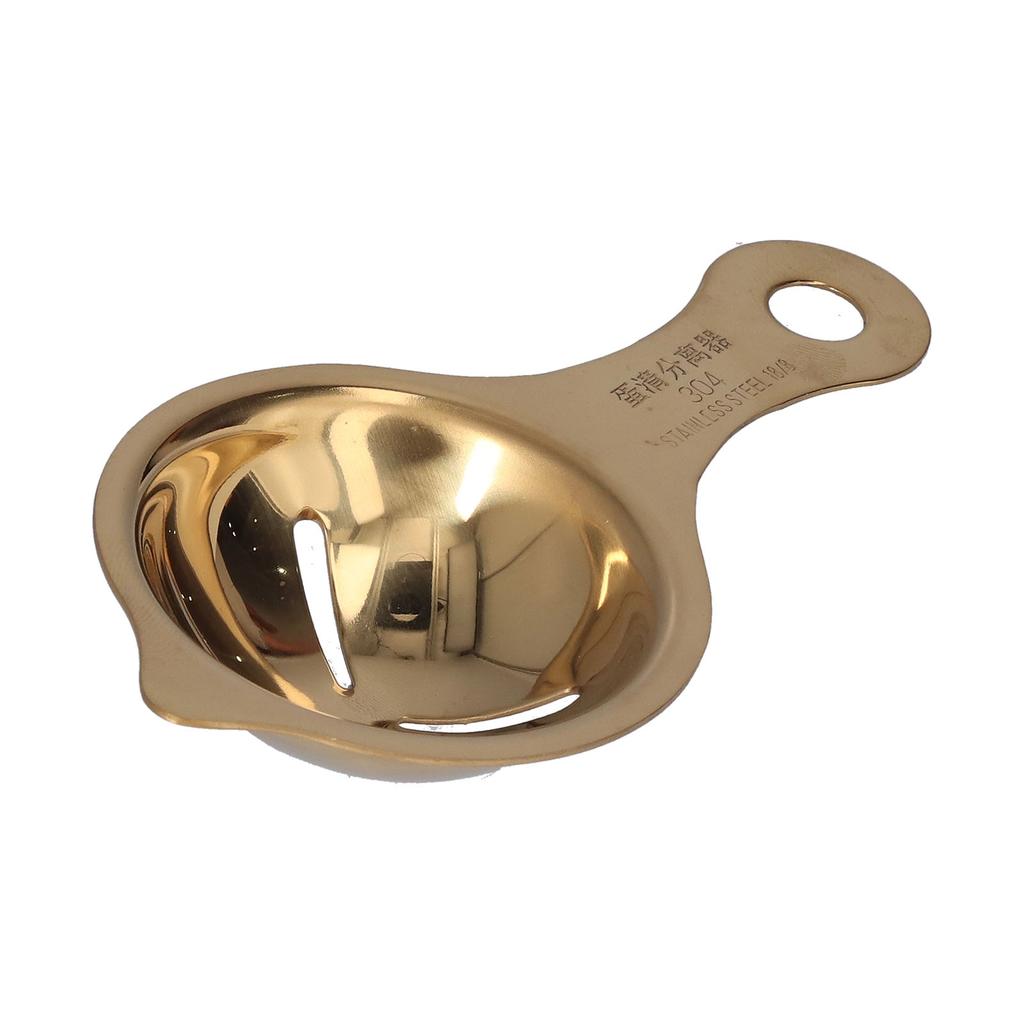 Stainless Steel Egg Separator Divider Egg White Yolk Filter Baking Tools for Kitchen UseGold