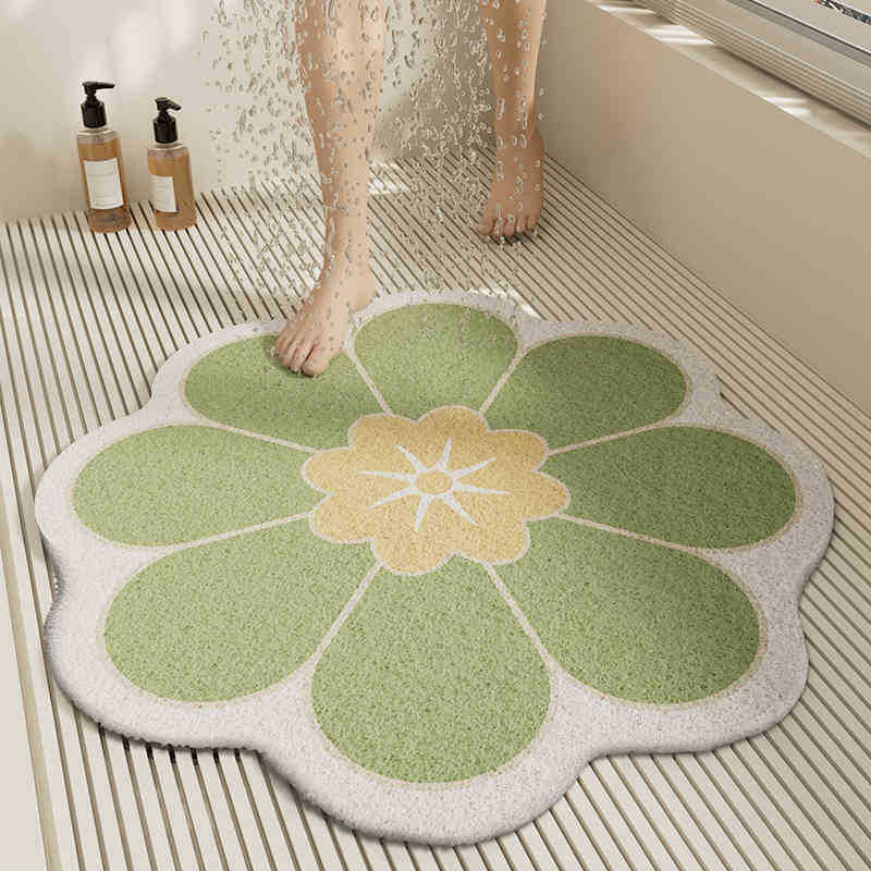 New Bathroom Non-slip Mat Shower Room Bath Floor Anti-fall Mat Toilet Toilet Bathtub Waterproof Mat