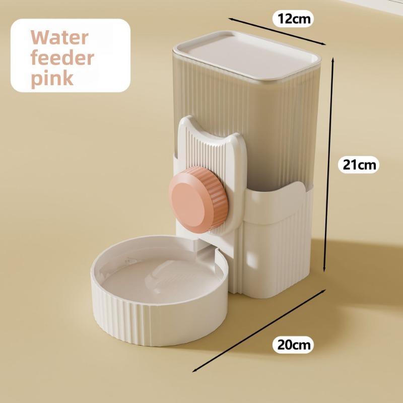 Cat Hanging Water Dispenser, Dog Drinking Water Automatic Feeding Water Feeder, Rabbit Hanging Cage Water Bottle, Pet Supplies