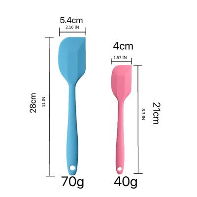 Large High-Temperature Resistant Silicone Spatula and Cake Cream Spreader