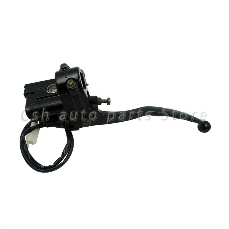 7/8 inch Handlebar Master Cylinder Reservoir Brake Lever Right Side Fits for Yamaha XT600 XT550 XT350 TT250 XT225
