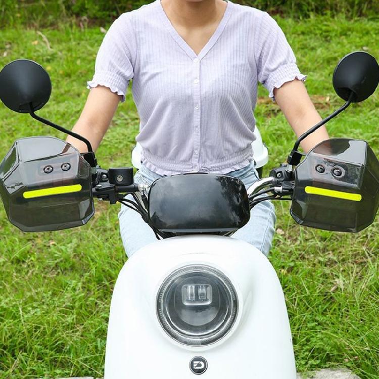 Motorrad-Handgriffschutz-Abdeckungen, Widerstandsfähig gegen widrige Wetterbedingungen, Schnelle Montage, Verstellbar für den Fahrerkomfort